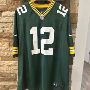Aaron Rogers XL Green Bay Packers Jersey Nike